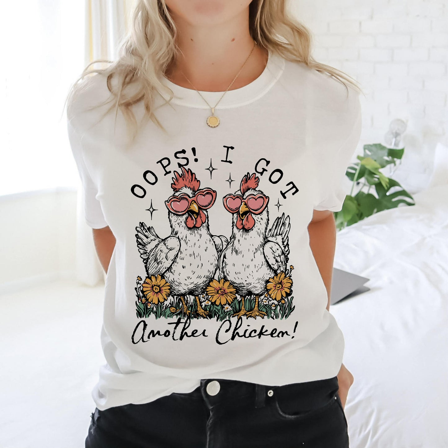 Oops, I got another chicken shirt for Easter