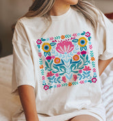 Folk art flowers Shirt for Women