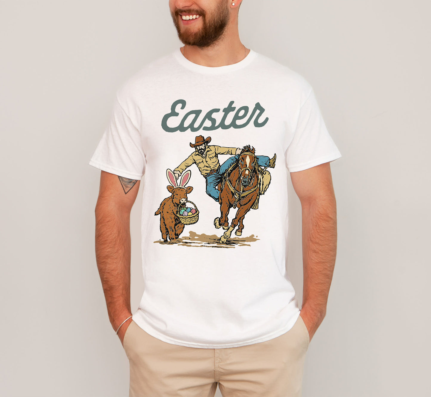 Easter Cowboy Unisex Tee