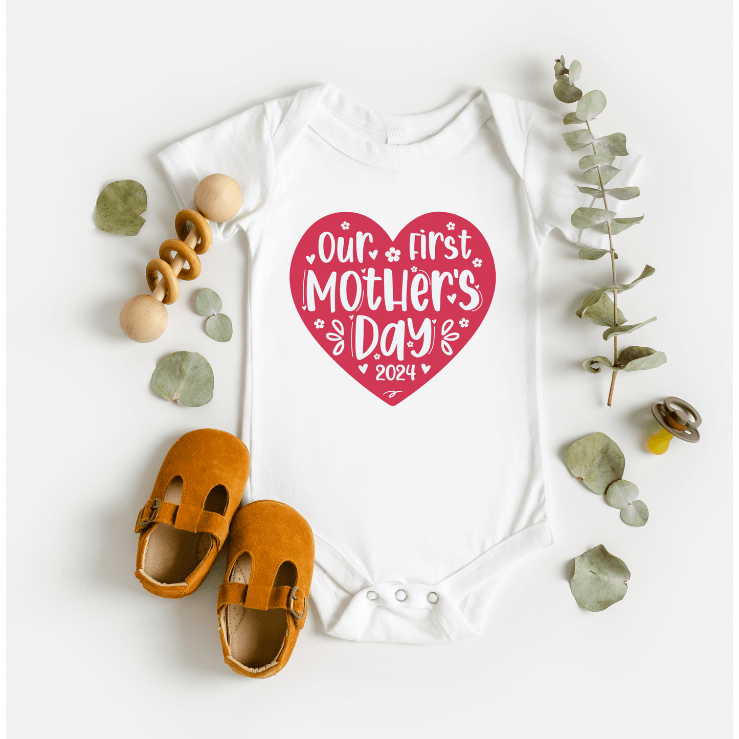 Our First Mother's Day matching t shirt