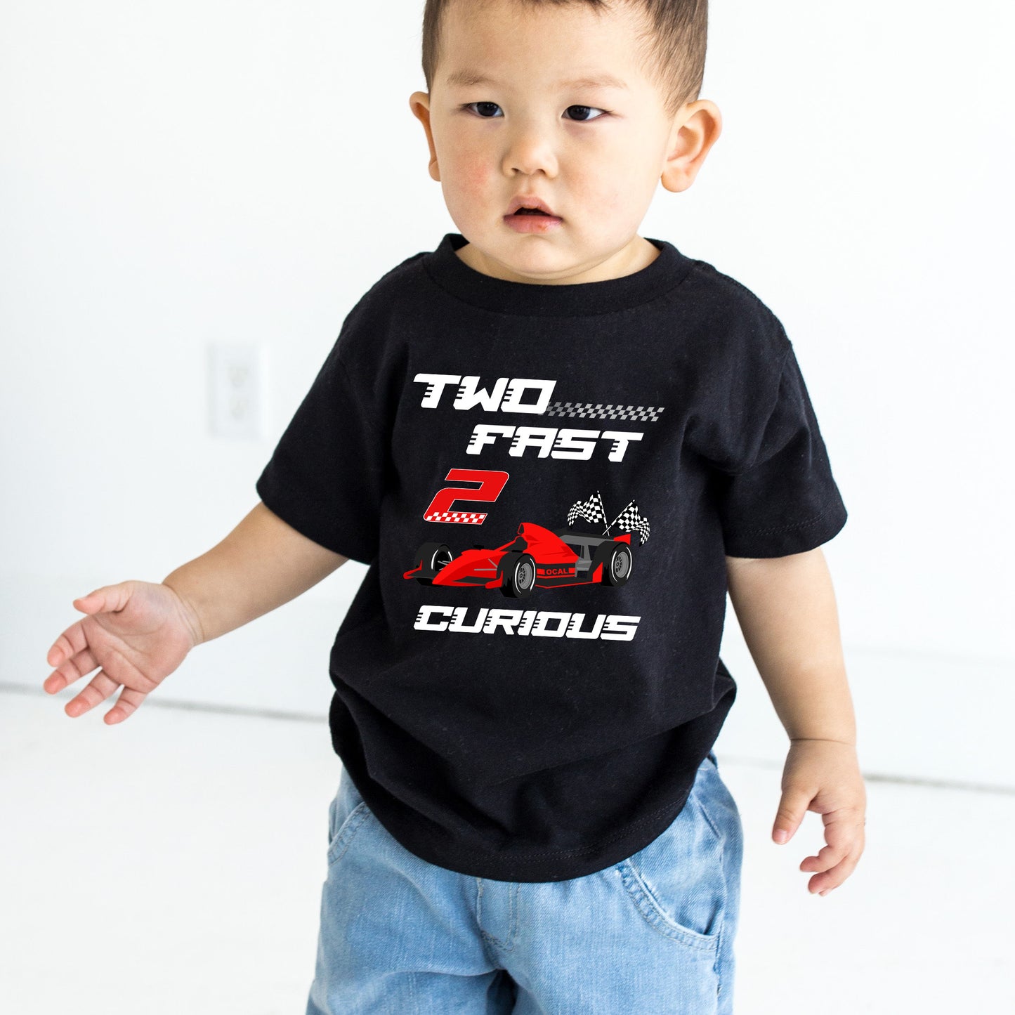 Two Fast Pit Crew Birthday shirts