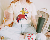 sagittarius shirt in comfort colors