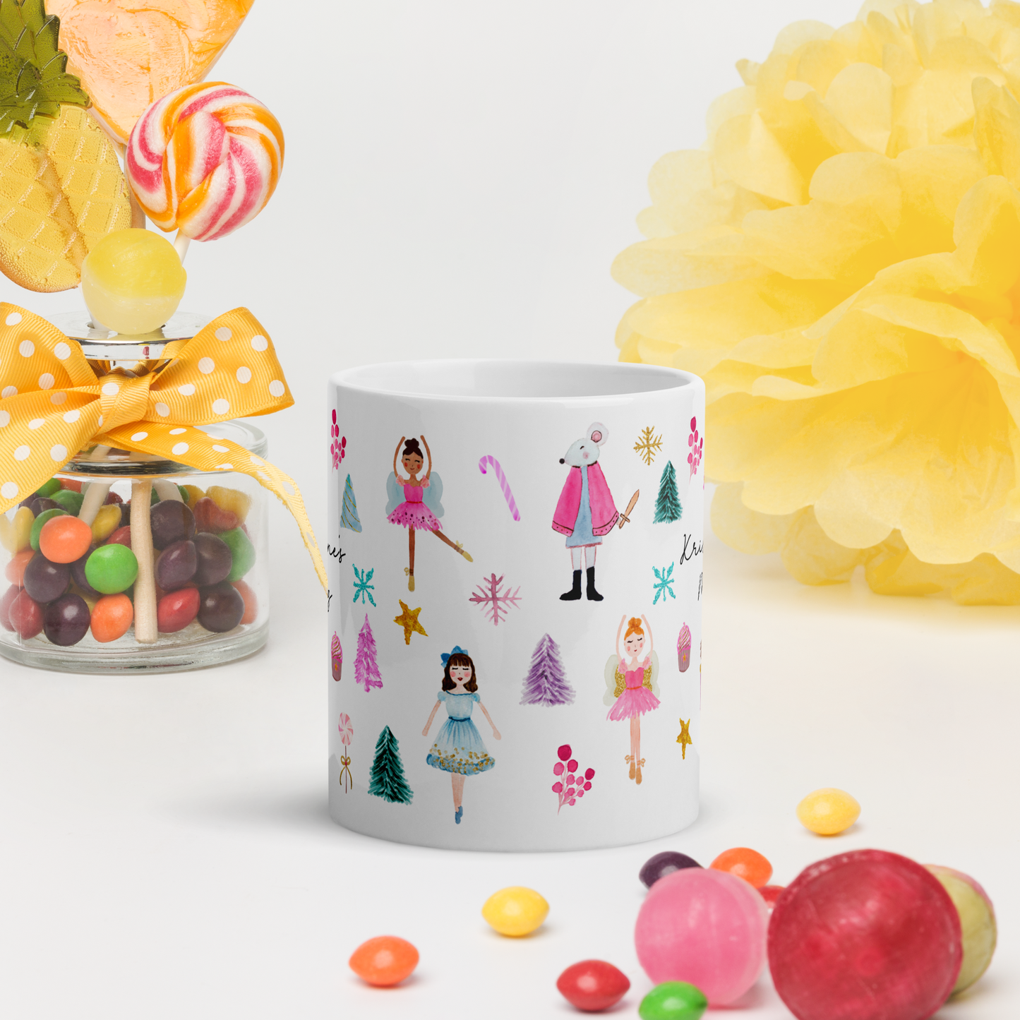 Personalised Nutcracker Christmas Mug