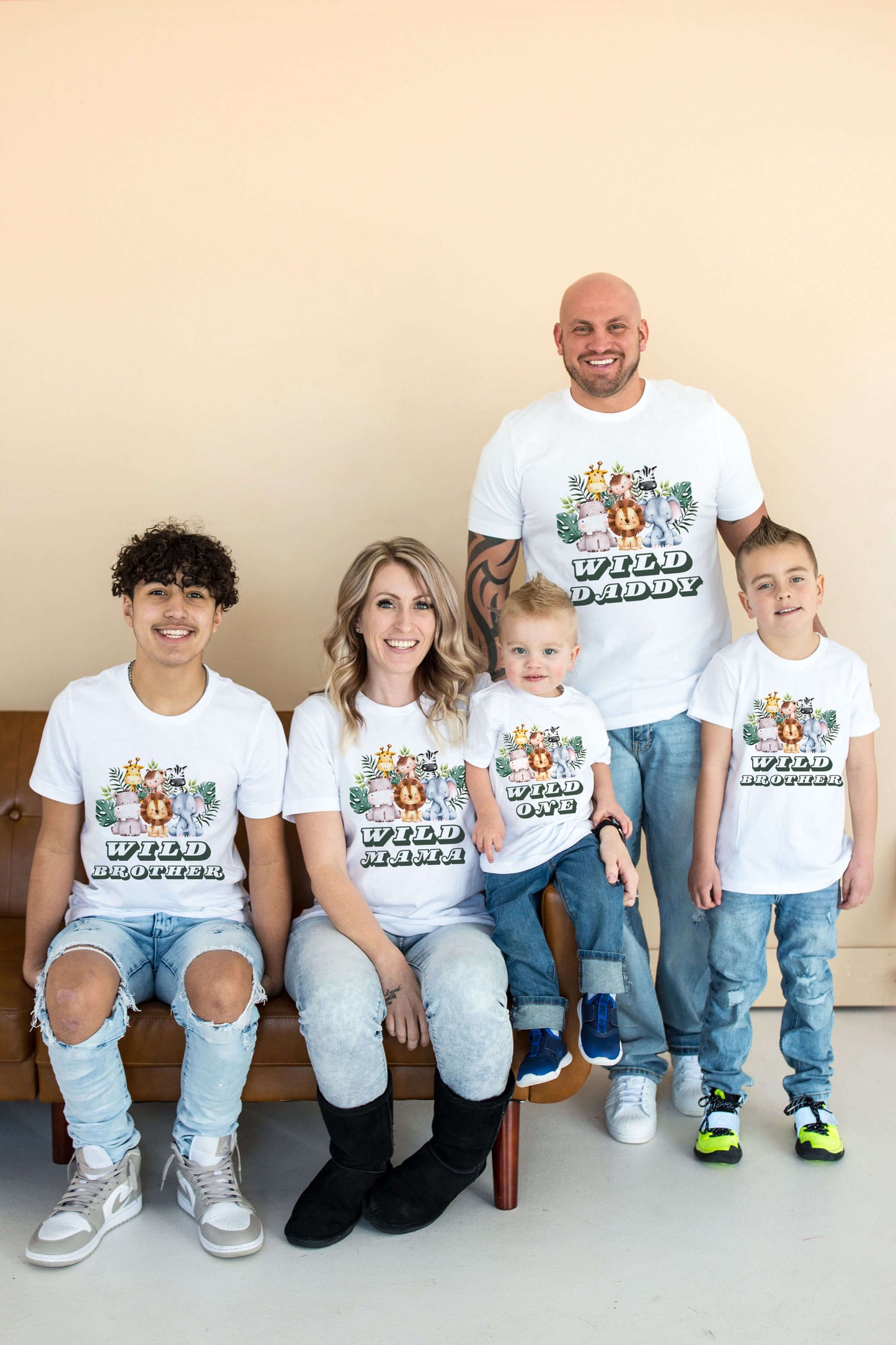 Wild One matching Birthday shirts