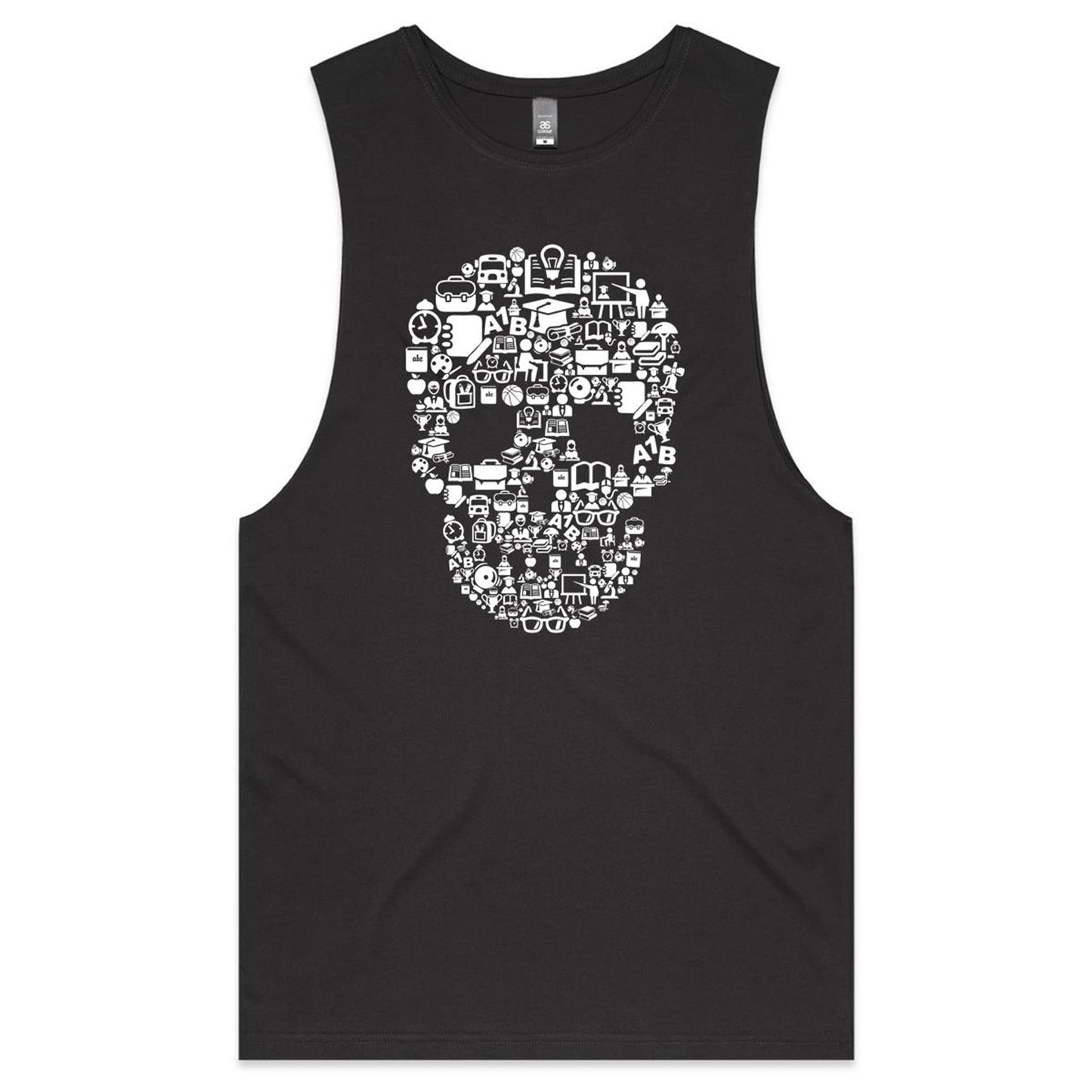 Skull Mens Tank Top Tee