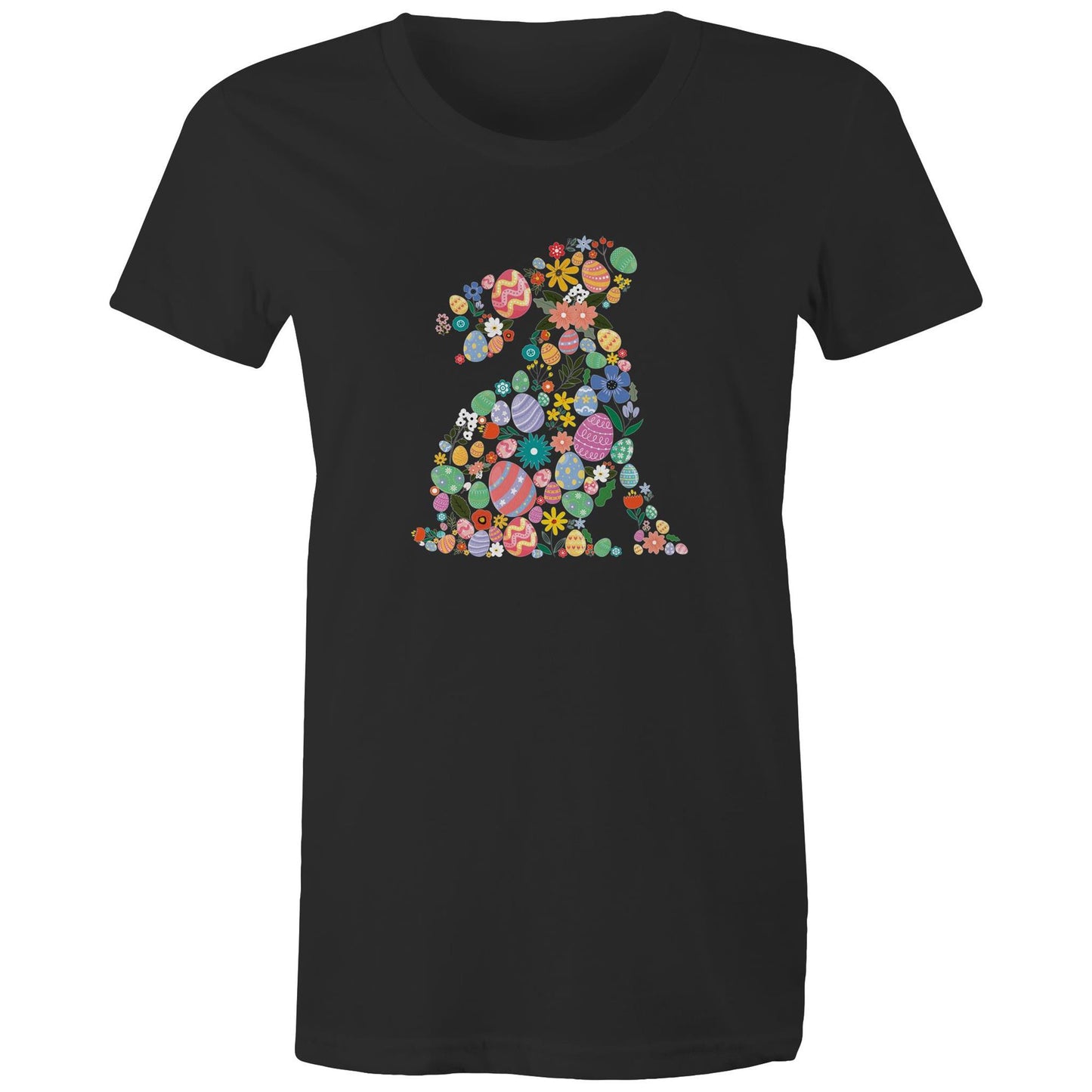 Floral Easter eggs Women's T Shirt