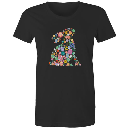 Floral Easter eggs Women's T Shirt