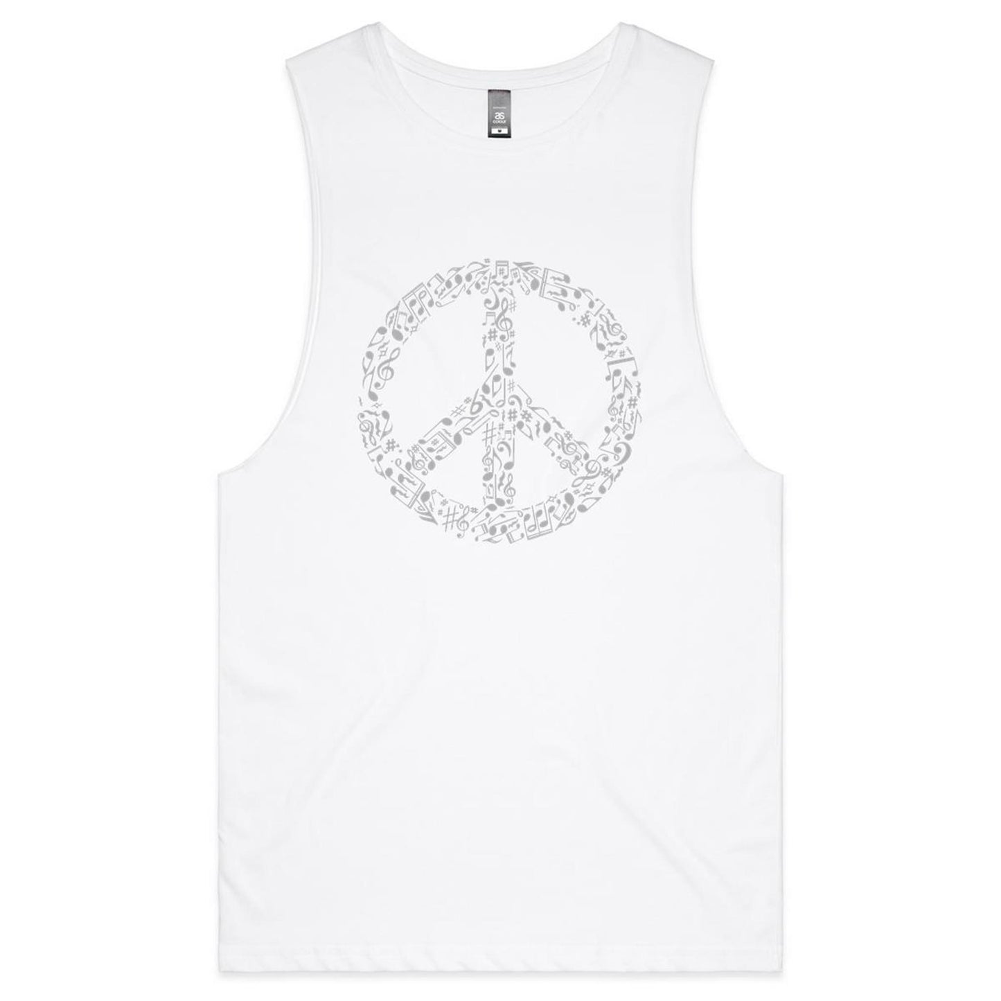 Rhyme in Peace Mens Tank Top Tee
