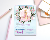 Flopsy Bunny and Peter Rabbit Birthday Invitation Card