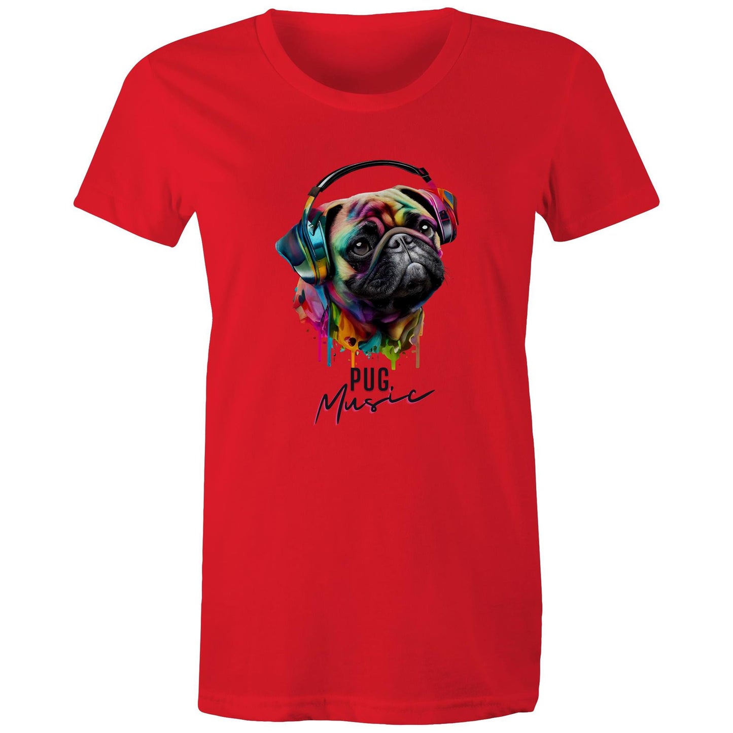 Pug Music Women's Maple Tee