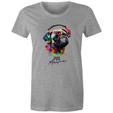 Pug Music Women's Maple Tee