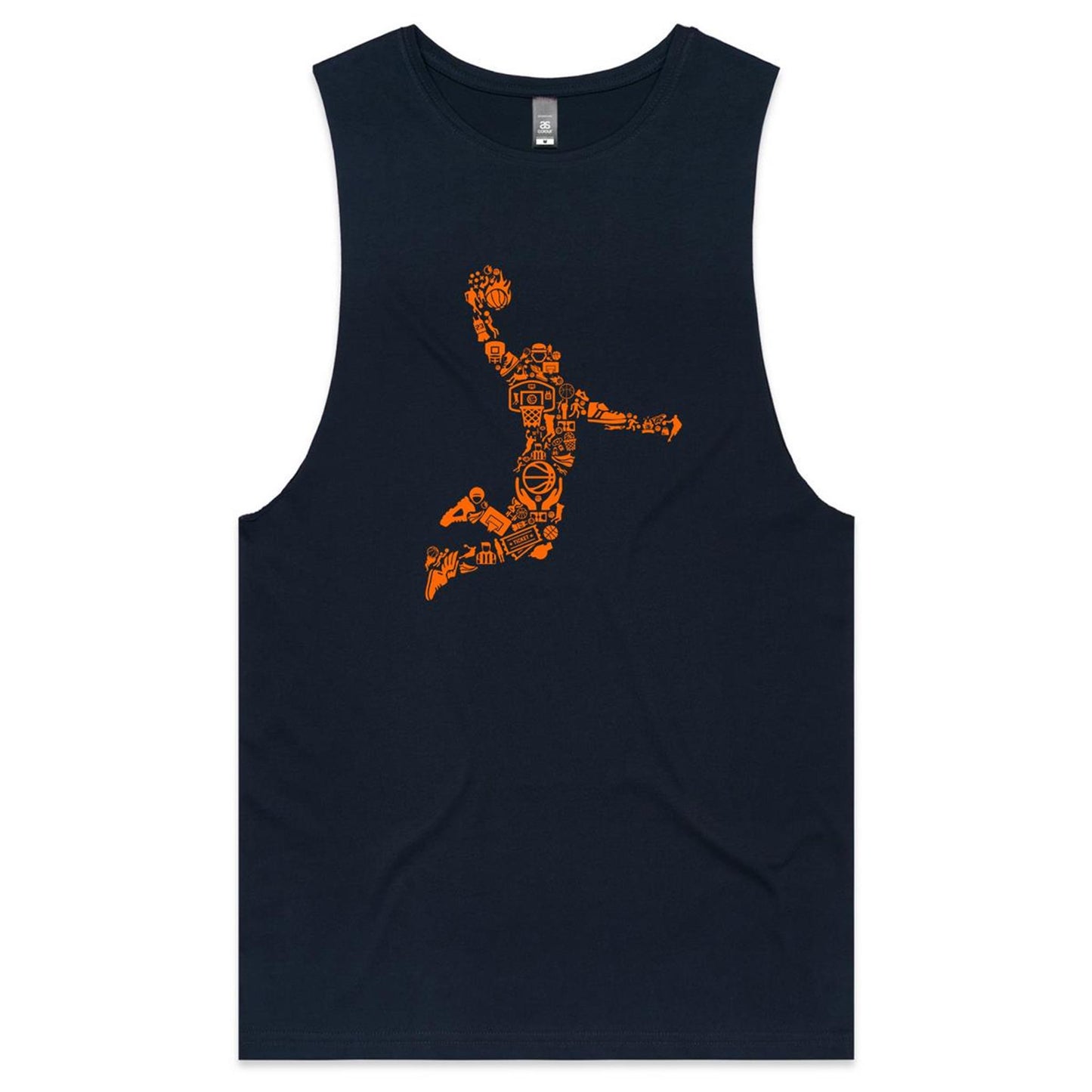 Basketball Player- Mens Tank Top Tee
