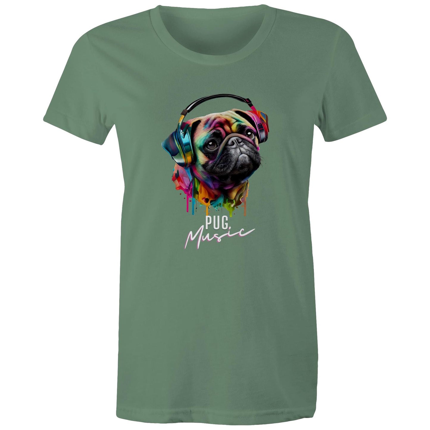 Pug Music Women's Maple Tee