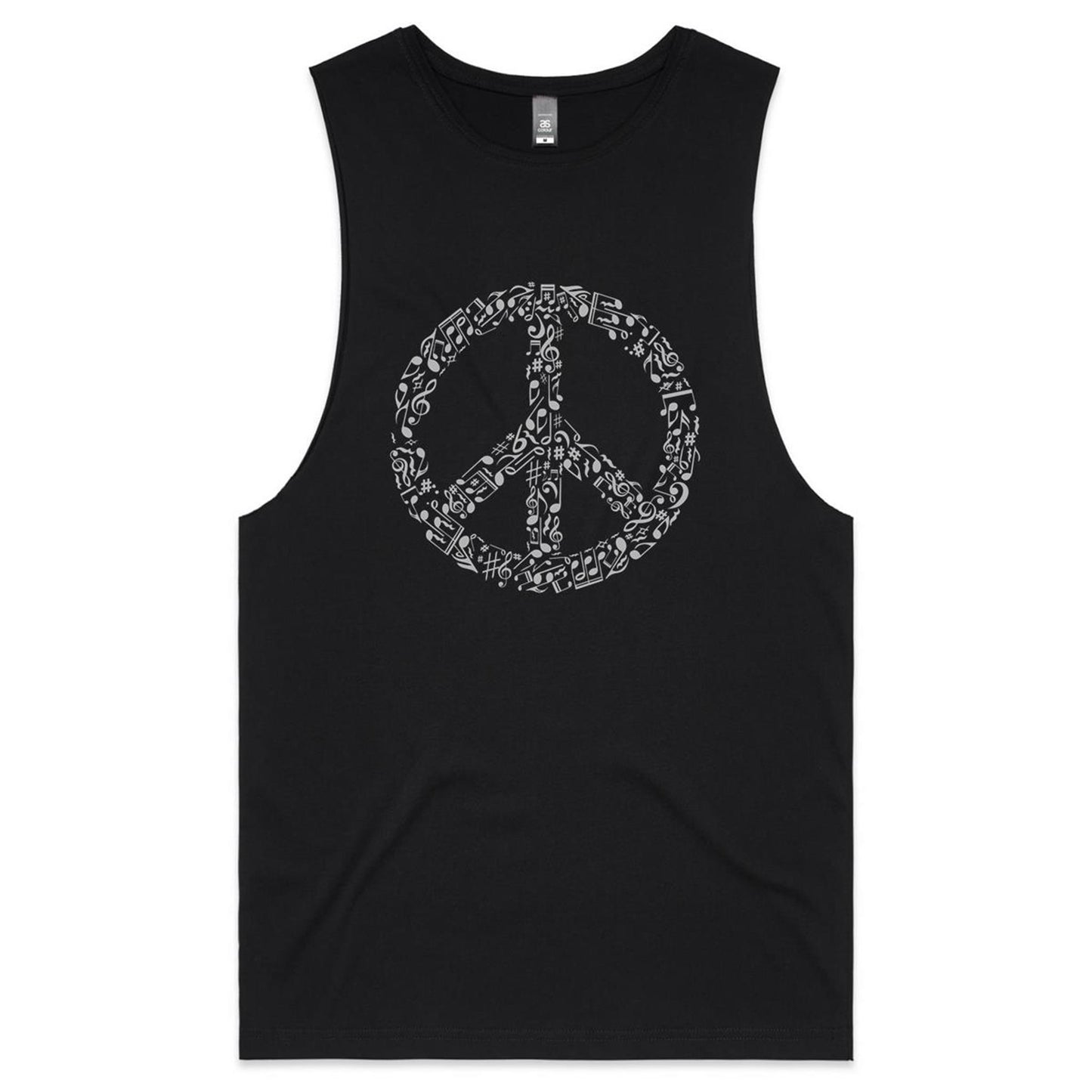 Rhyme in Peace Mens Tank Top Tee
