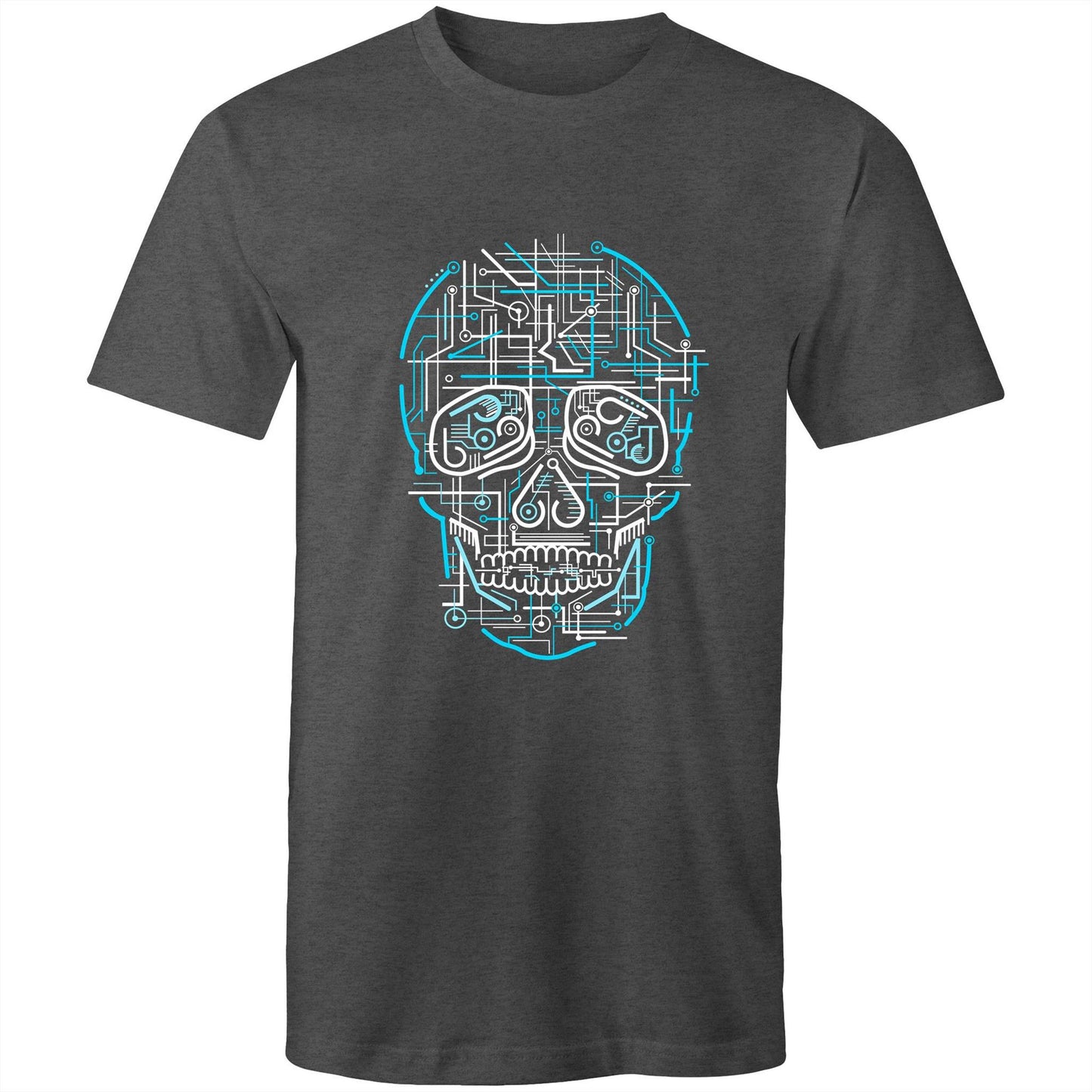 Electric Skull- Mens T-Shirt