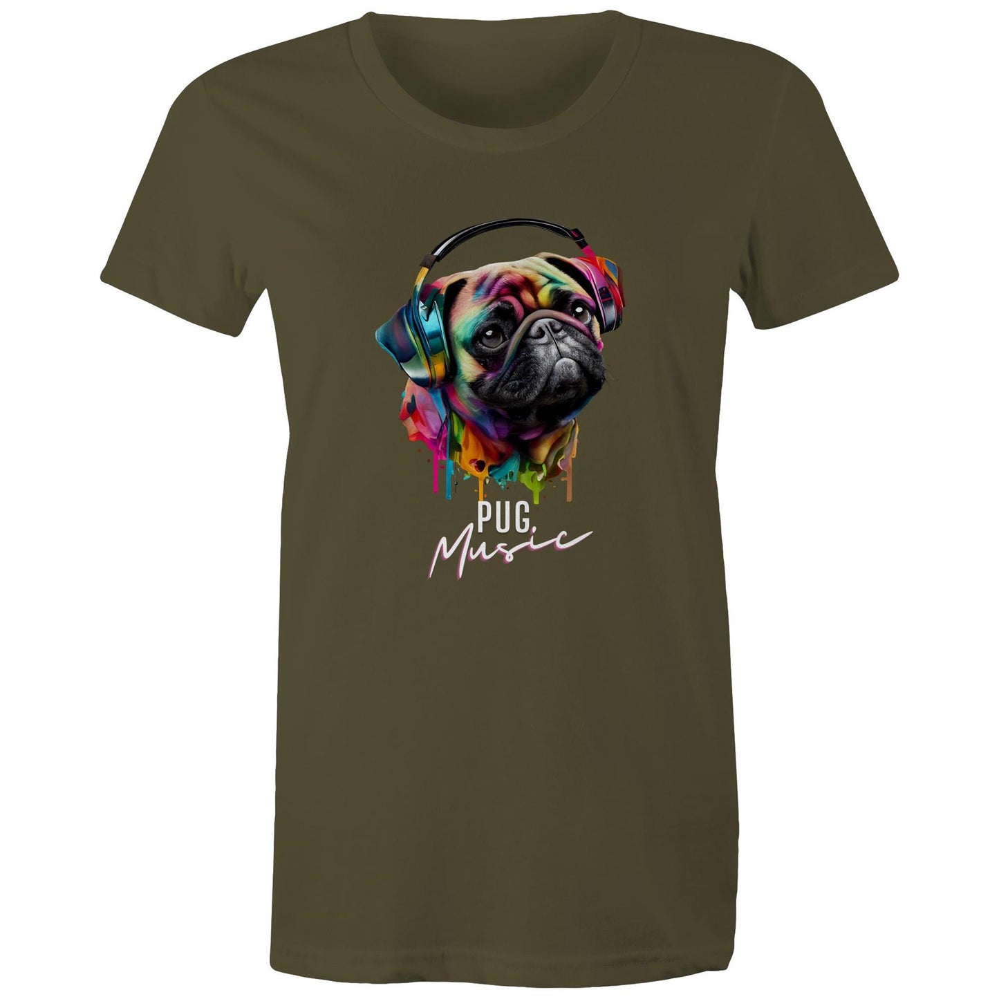 Pug Music Women's Maple Tee