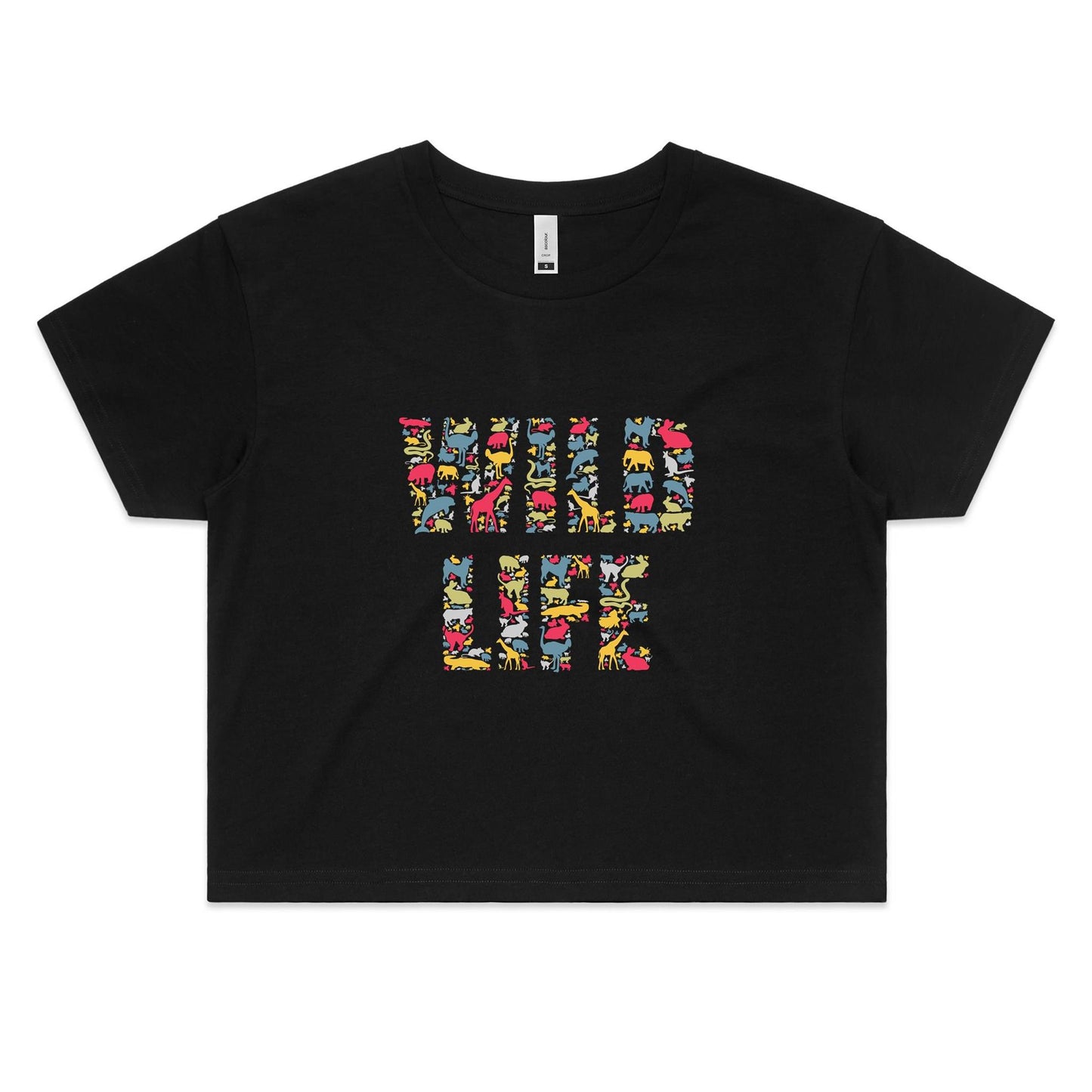 Wild Life Women's Crop Tee
