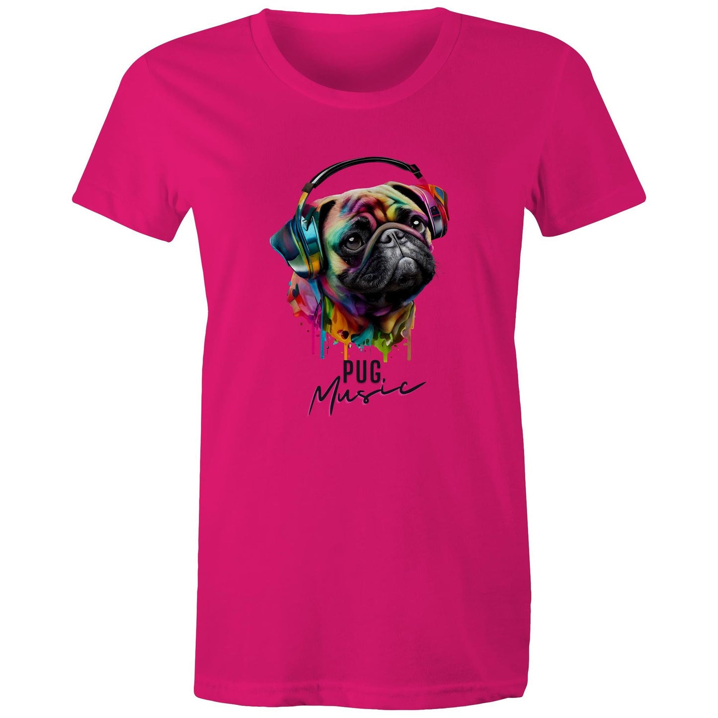 Pug Music Women's Maple Tee