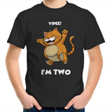 Second birthday happy cat T Shirt