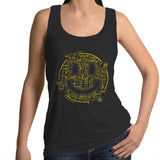 Electric Smile Womens Singlet