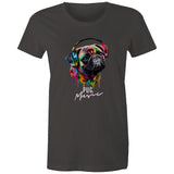 Pug Music Women's Maple Tee