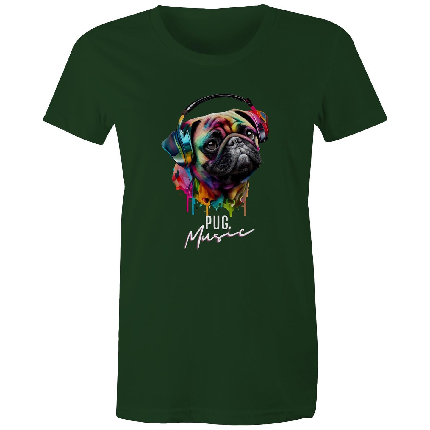Pug Music Women's Maple Tee