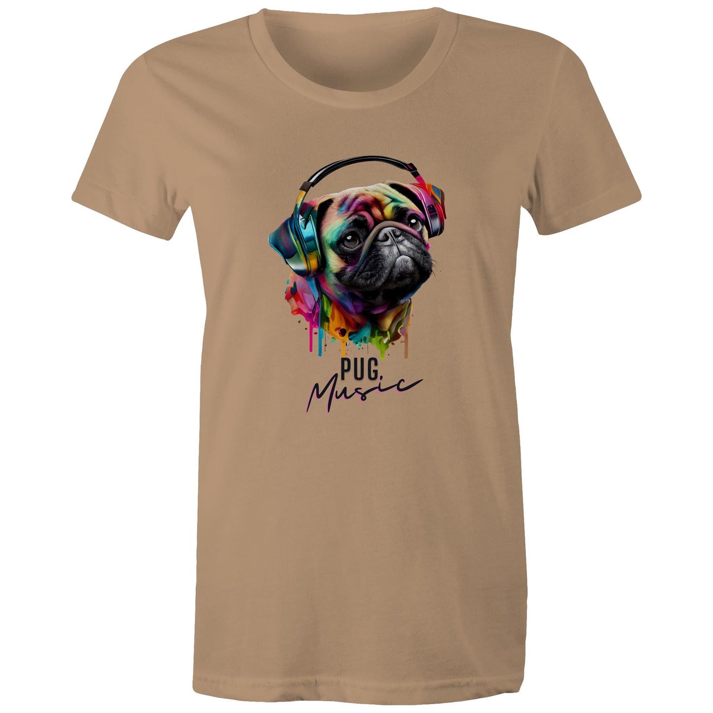 Pug Music Women's Maple Tee