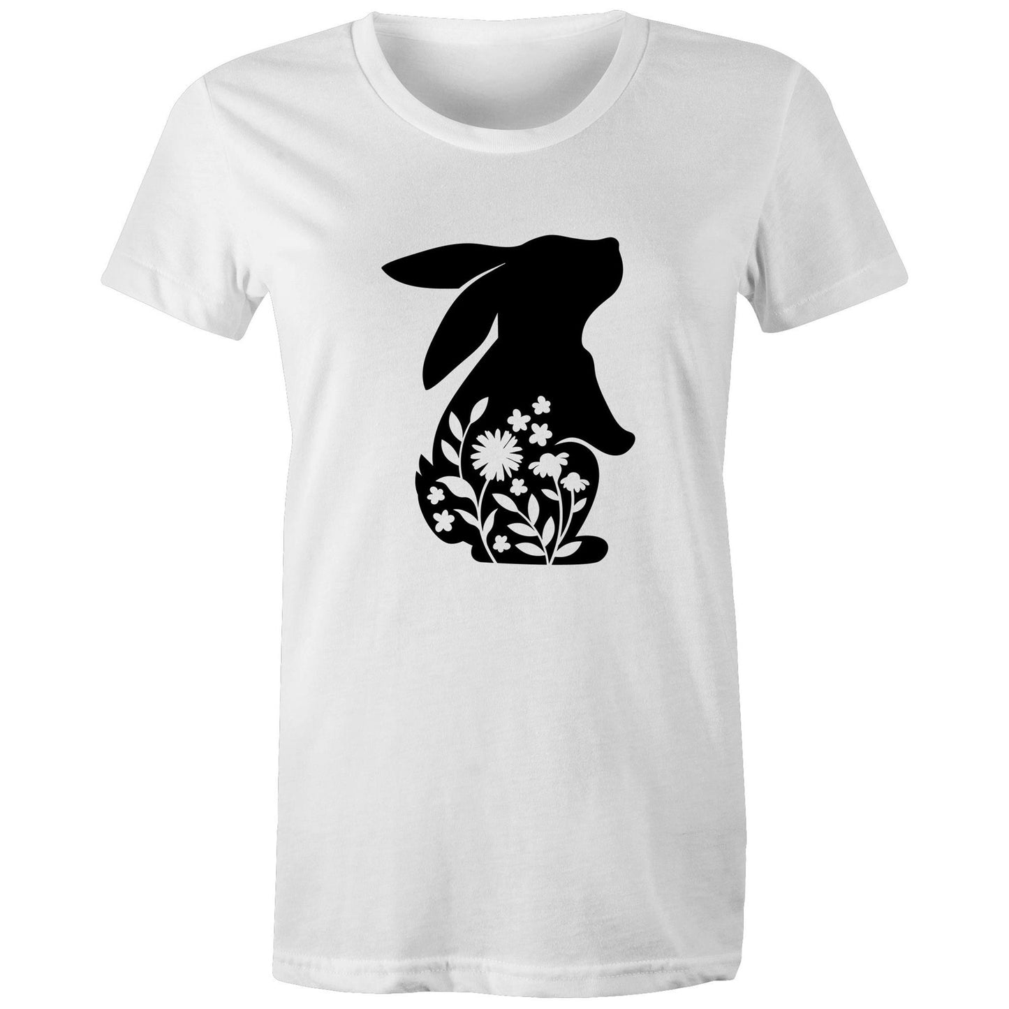 Easter Bunny Silhouette Women's T Shirt