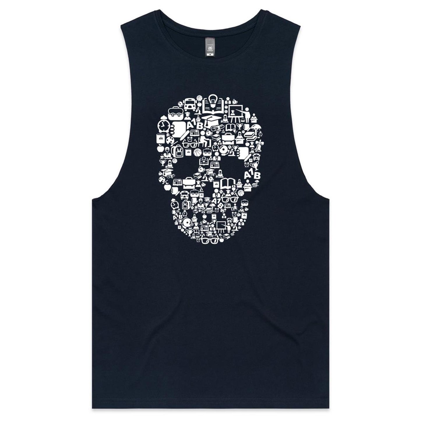 Skull Mens Tank Top Tee