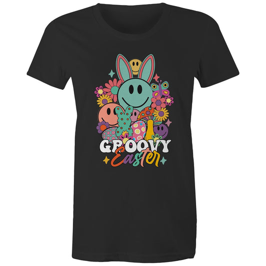 Groovy Easter Smileys Women's T Shirt