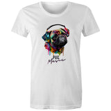 Pug Music Women's Maple Tee