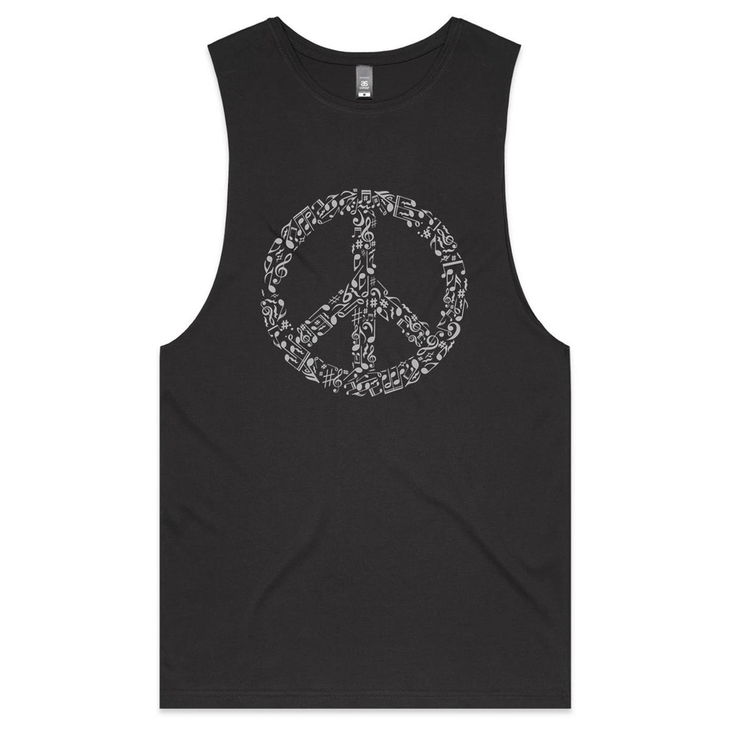 Rhyme in Peace Mens Tank Top Tee