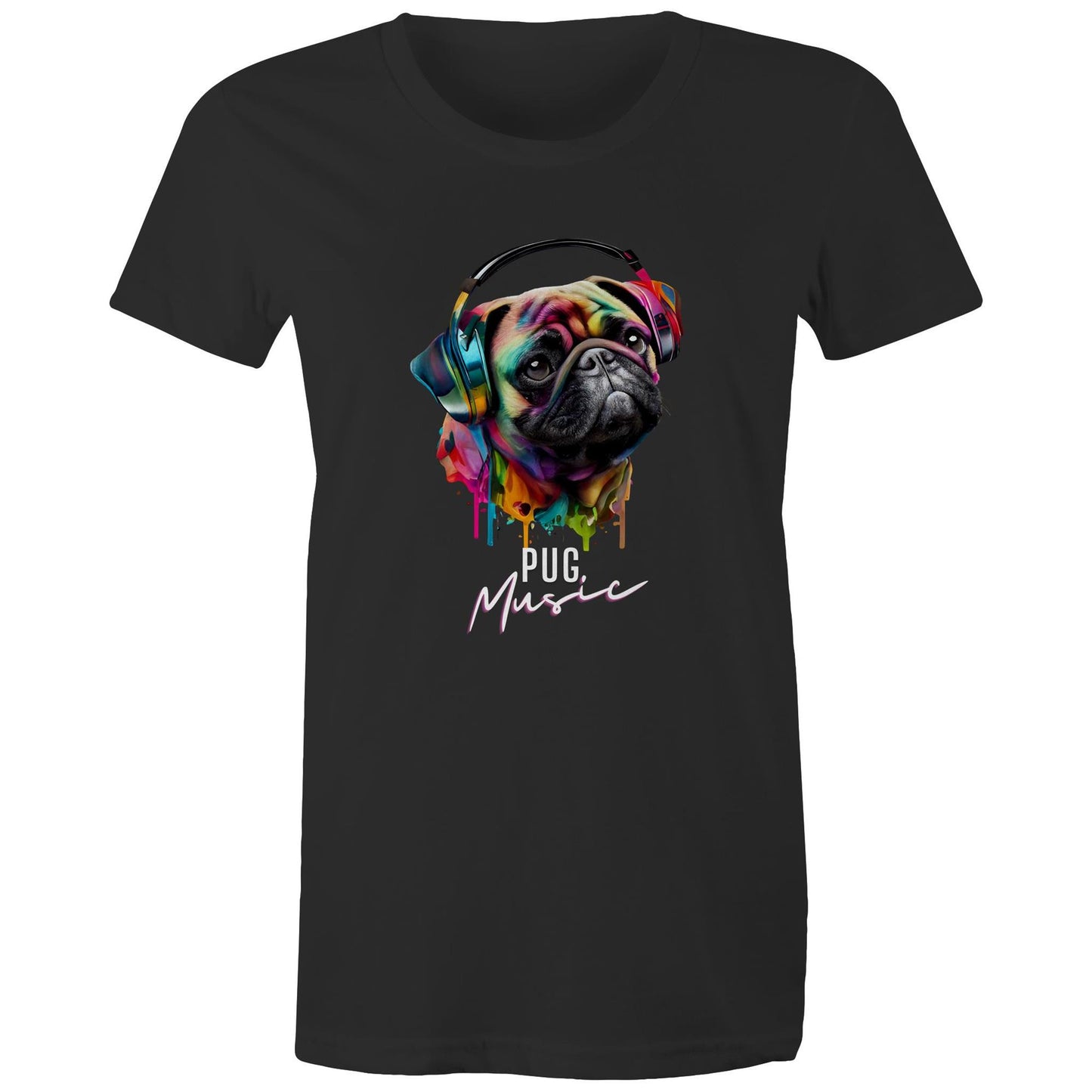 Pug Music Women's Maple Tee