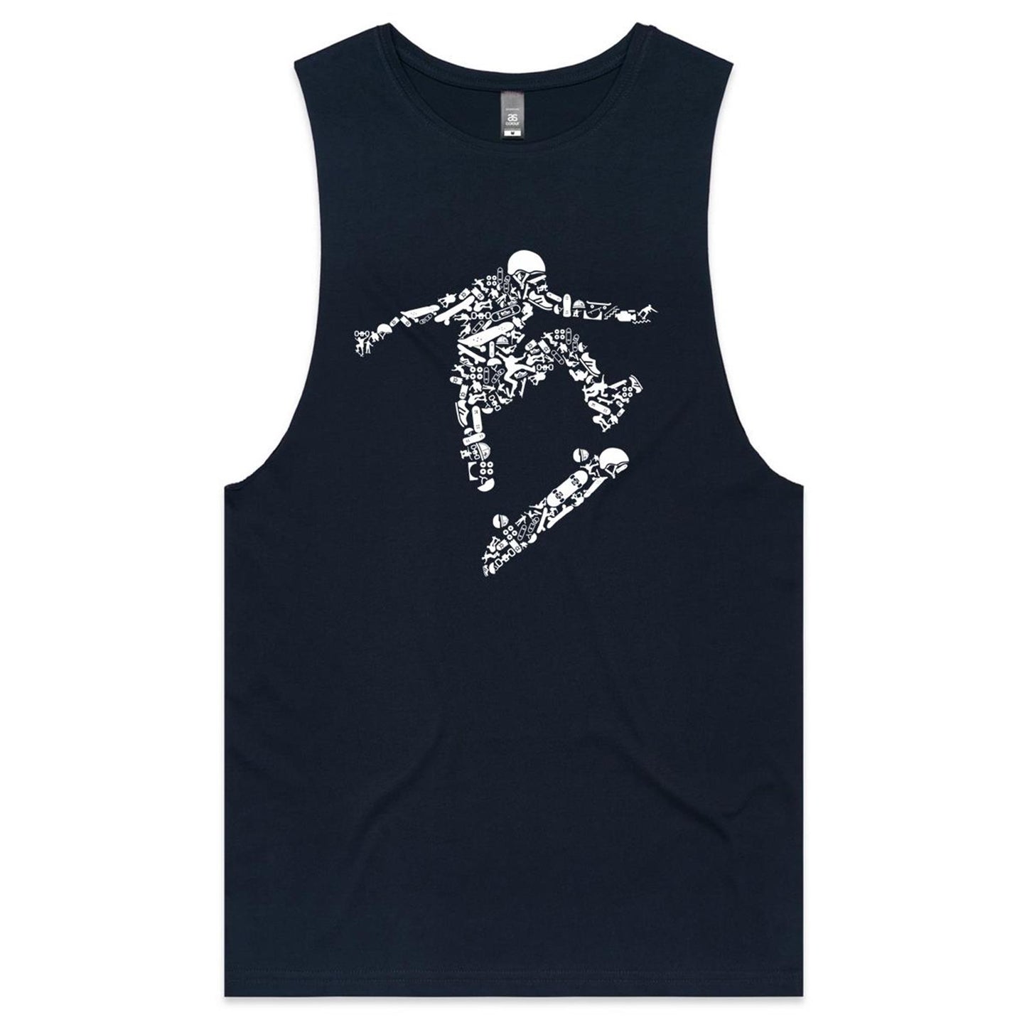 Skater Mens Tank Top Tee