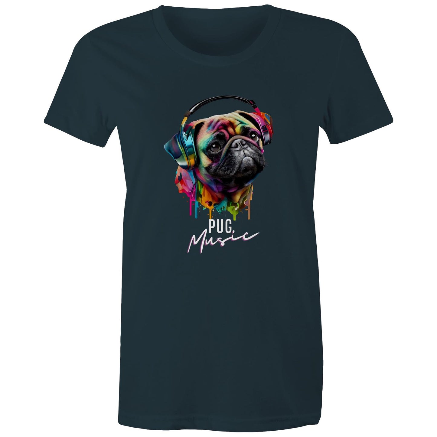 Pug Music Women's Maple Tee