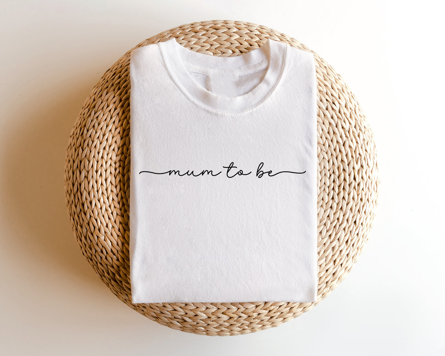 Minimalist Mum To Be T Shirt