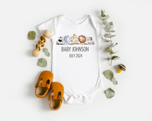 Pregnancy Announcement Baby One piece Ideas for the Australian family