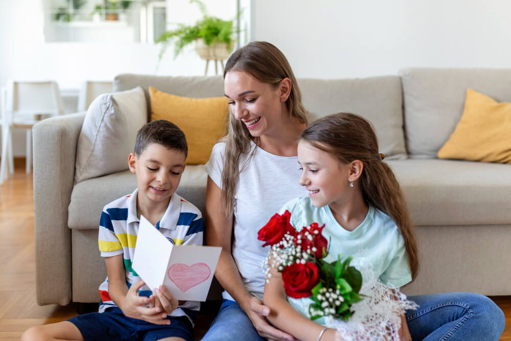 mother's day celebration with kids