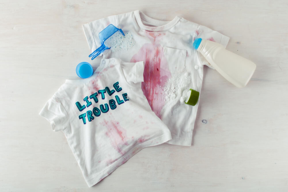 stained kids t-shirts