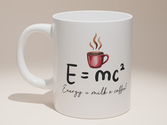 E=mc2 Physics & Math Lovers Mug
