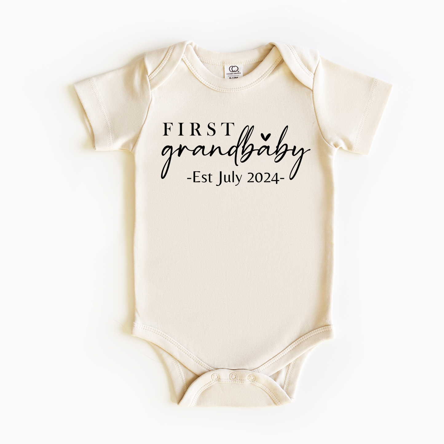 First Grandbaby Onepiece for Pregnancy Announcement