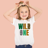 Wild one Birthday t shirt for kids sa