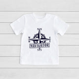 Captain and First Mate Nautical Family Shirts
