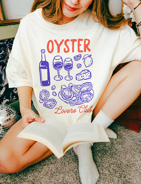 Oyster T shirt for Women in Comfort Colors