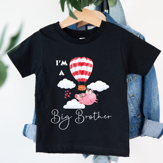 Big brother flying pig t shirt