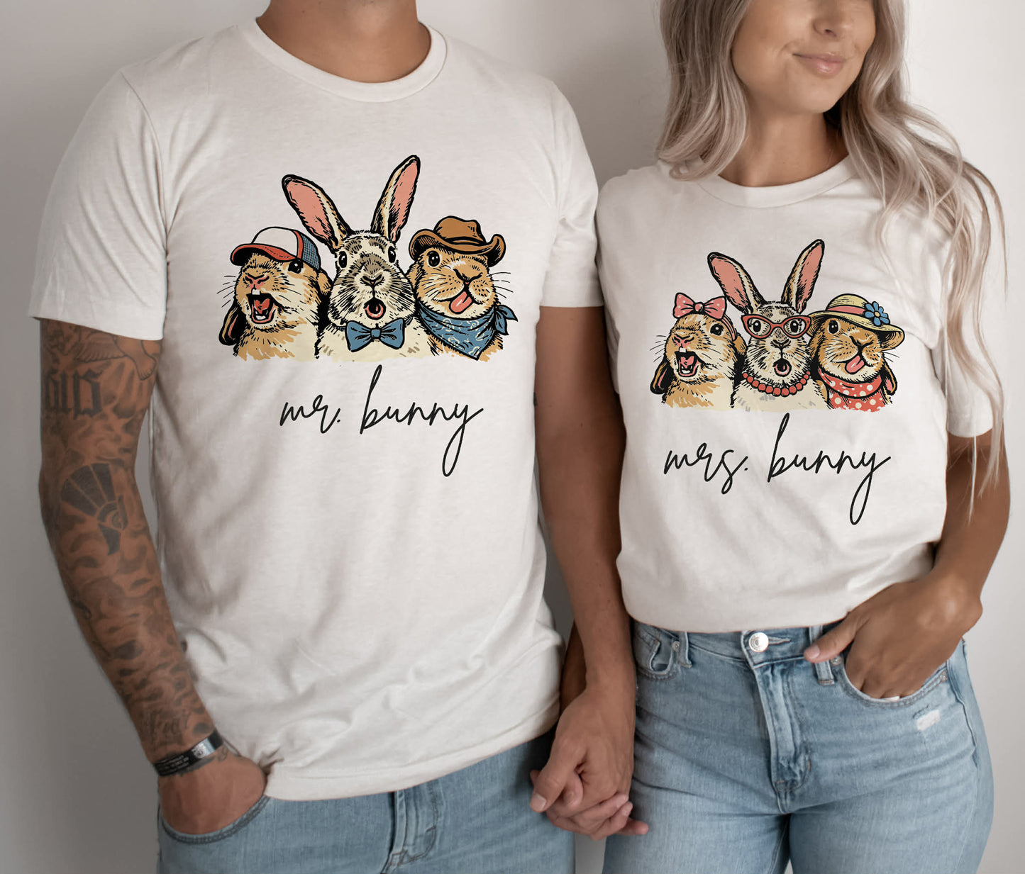 Couple Matching Easter tees