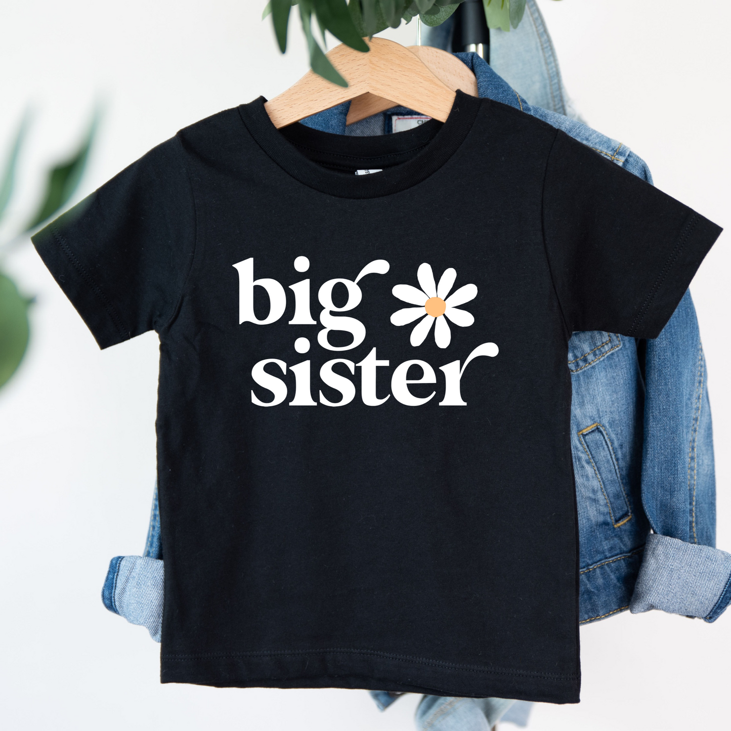 Big Sister Daisy Flower shirt