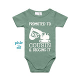 Big Cousin and Digging It T Shirt in Sage