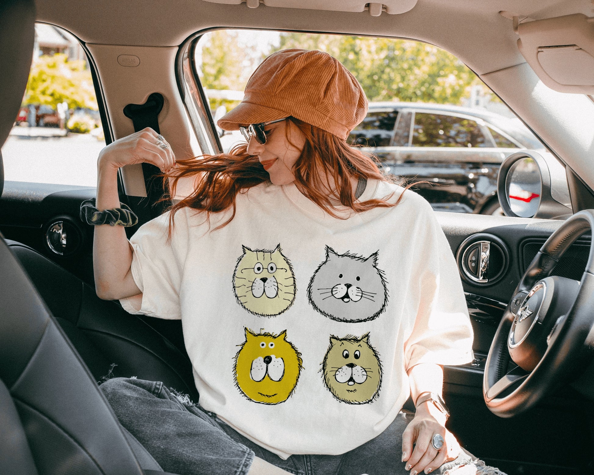 Cat shirt for women