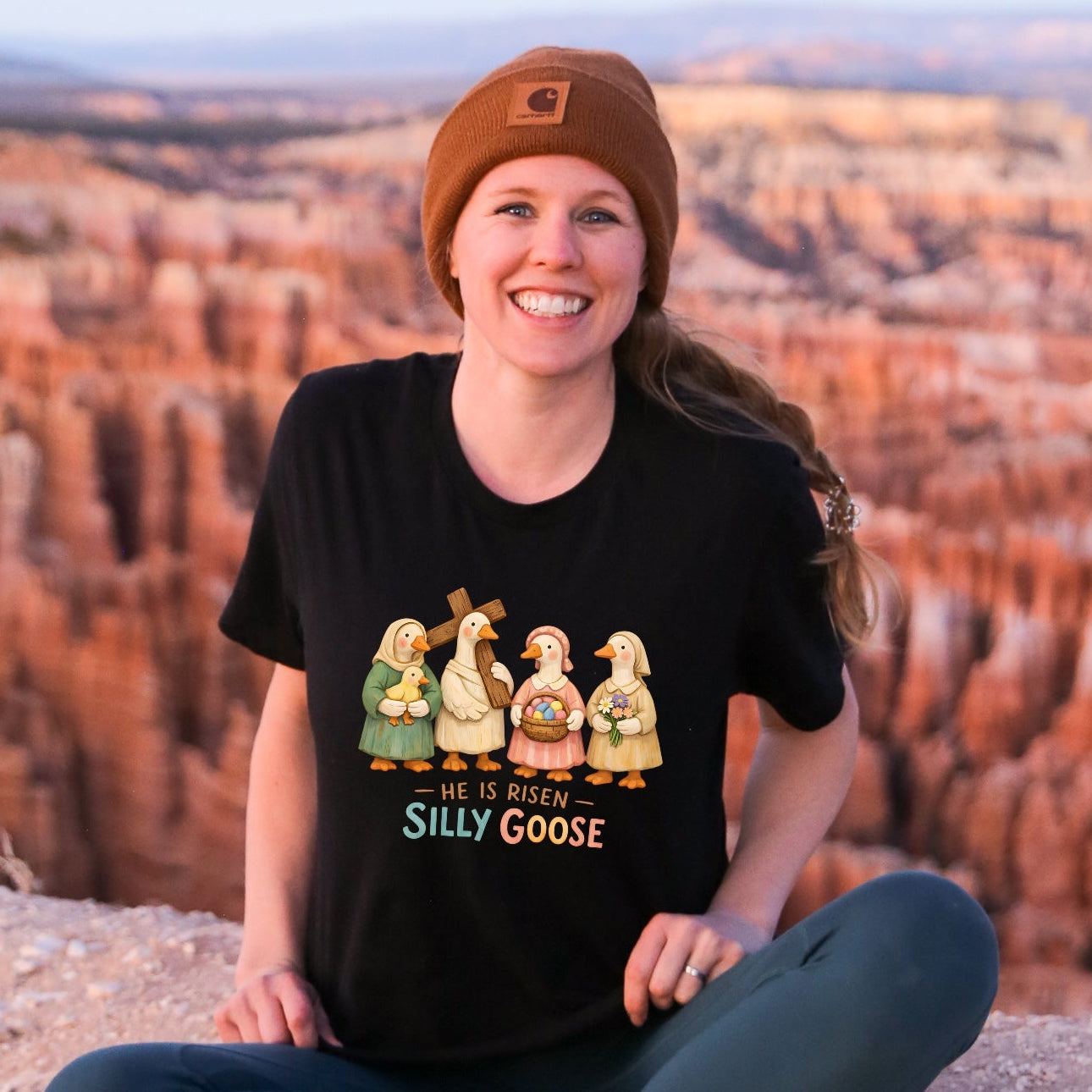 He is Risen Tee (Silly Goose Version)